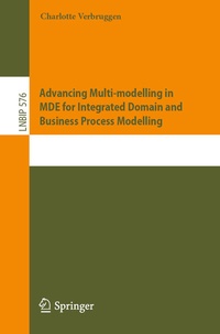 Enlarge image Cover: Advancing Multi-modelling in MDE for Integrated Domain and Business Process Modelling - Springer