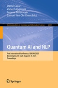 Cover: Quantum AI and NLP - Springer