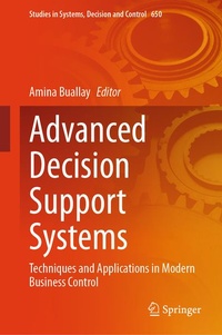 Enlarge image Cover: Advanced Decision Support Systems - Springer