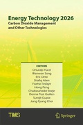 Cover: Energy Technology 2026 - Springer