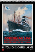 Cover: Historische Schiffsplakate 2027 - Delius Klasing