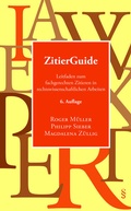 Cover: ZitierGuide - Schulthess Juristische Medien