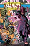 Cover: Die Geschichte des Marvel-Universums - Panini Verlags GmbH