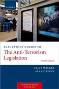 Bild: Blackstone's Guide to the Anti-Terrorism Legislation - Oxford University Press