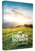Cover: NIV, Bible in 90 Days, Hardcover - Zondervan