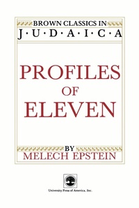 Enlarge image Cover: Profiles of Eleven - University Press of America