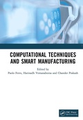 Cover: Computational Techniques and Smart Manufacturing - CRC Press