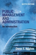 Cover: Public Management and Administration - Bloomsbury Academic