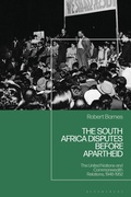 Cover: The South Africa Disputes before Apartheid - Bloomsbury Academic