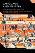 Cover: Language and Memory - Bloomsbury Academic