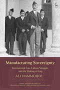 Cover: Manufacturing Sovereignty - Hart Publishing