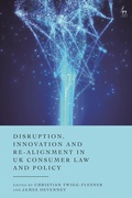 Bild: Disruption, Innovation and Re-alignment in UK Consumer Law and Policy - Hart Publishing