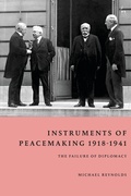 Cover: Instruments of Peacemaking 1918-1941 - Hart Publishing