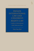 Cover: Private International Law and Children's Rights Law - Hart Publishing