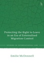 Cover: Protecting the Right to Leave in an Era of Externalised Migration Control - Hart Publishing