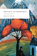 Cover: Privacy as Property - Hart Publishing