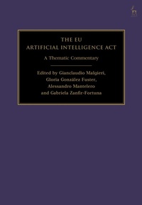 Enlarge image Cover: The EU Artificial Intelligence Act - Hart Publishing