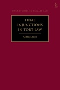 Cover: Final Injunctions in Tort Law - Hart Publishing