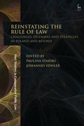 Cover: Reinstating the Rule of Law - Hart Publishing