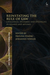 Enlarge image Cover: Reinstating the Rule of Law - Hart Publishing