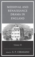 Cover: Medieval and Renaissance Drama in England - Fairleigh Dickinson University Press,U.S.