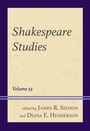 Cover: Shakespeare Studies - Fairleigh Dickinson University Press,U.S.