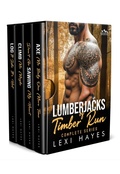 Cover: Lumberjacks of Timber Run: A Deepwood Mountain Complete Series (Lexi Hayes Collections) - No Regerts Press, LLC
