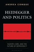Cover: Heidegger and Politics - Bloomsbury Academic