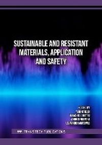 Enlarge image Cover: Sustainable and Resistant Materials, Application and Safety - Trans Tech Publications Ltd