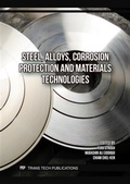 Cover: Steel, Alloys, Corrosion Protection and Materials Technologies - Trans Tech Publications Ltd