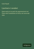 Cover: I puritani e i cavalieri - Antigonos Verlag