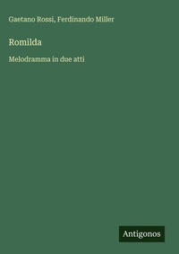 Enlarge image Cover: Romilda - Antigonos Verlag