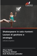 Cover: Shakespeare in sala riunioni - Edizioni Sapienza