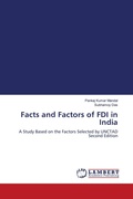 Cover: Facts and Factors of FDI in India - LAP Lambert Academic Publishing