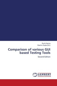 Enlarge image Cover: Comparison of various GUI based Testing Tools - LAP Lambert Academic Publishing