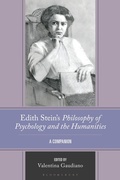 Cover: Edith Stein's Philosophy of Psychology and the Humanities - Bloomsbury Academic