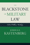 Cover: The Blackstone of Military Law - Scarecrow Press