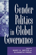 Cover: Gender Politics in Global Governance - Rowman & Littlefield Publishers