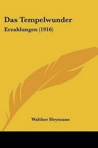 Enlarge image Cover: Das Tempelwunder - Kessinger Publishing