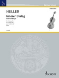 Cover: Heller: Inner Dailogue for Cello Solo - Schott