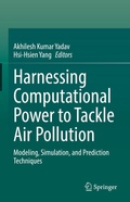 Cover: Harnessing Computational Power to Tackle Air Pollution - Springer