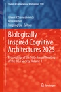 Cover: Biologically Inspired Cognitive Architectures 2025 - Springer
