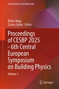 Cover: Proceedings of CESBP 2025 - 6th Central European Symposium on Building Physics - Springer