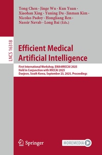 Enlarge image Cover: Efficient Medical Artificial Intelligence - Springer