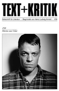 Cover: Moritz von Uslar - edition text + kritik