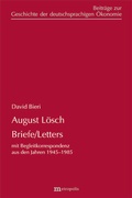 Cover: August L&ouml;sch - Briefe/Letters - Metropolis