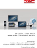 Cover: So gestalten Sie Ihren Webauftritt gesetzeskonform - Service-GmbH der Wirtschaftskammer &Ouml;sterreich