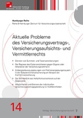 Cover: Aktuelle Probleme des Versicherungsvertrags-, Versicherungsaufsichts- und Vermittlerrechts - VVW Verlag Versicherungswirtschaft