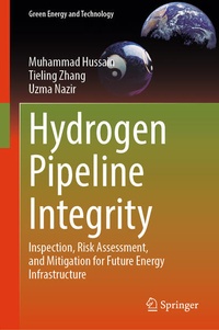 Enlarge image Cover: Hydrogen Pipeline Integrity - Springer