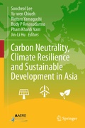 Cover: Carbon Neutrality, Climate Resilience and Sustainable Development in Asia - Springer